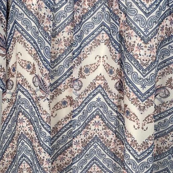 Bailey Blue‎ Boho Off The Shoulder Dress Medium - Picture 3 of 5